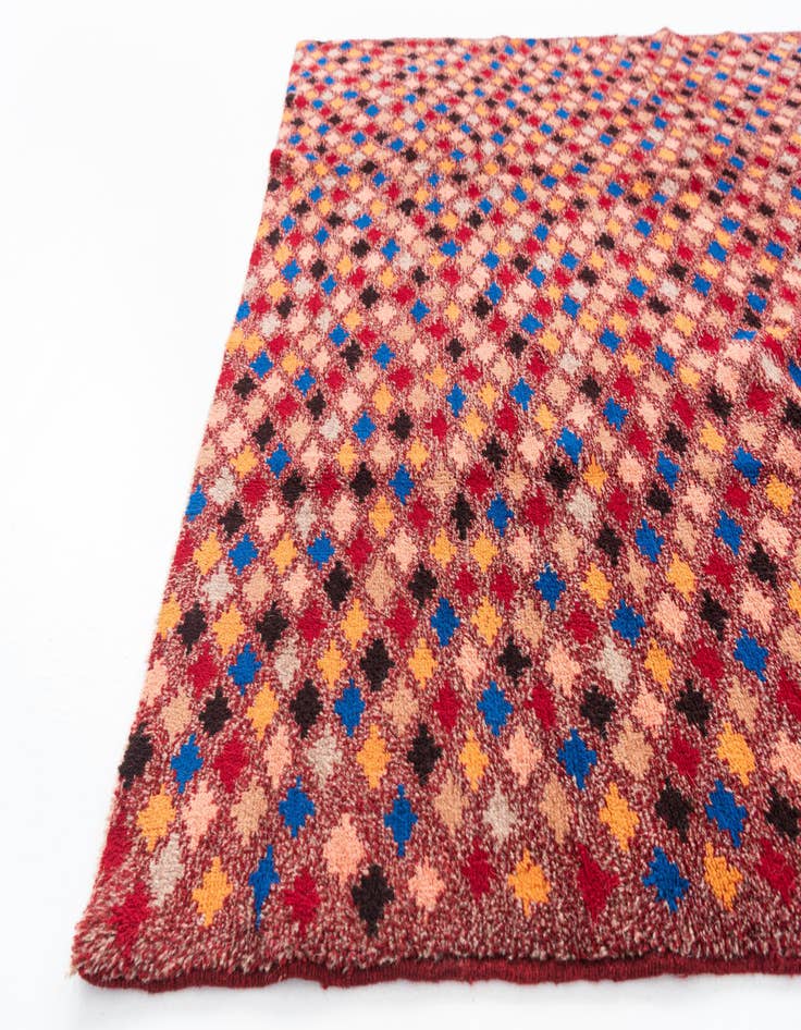 Detail image of 5' 1 x 6' 9  Hand Knotted Balouch Wool Rug