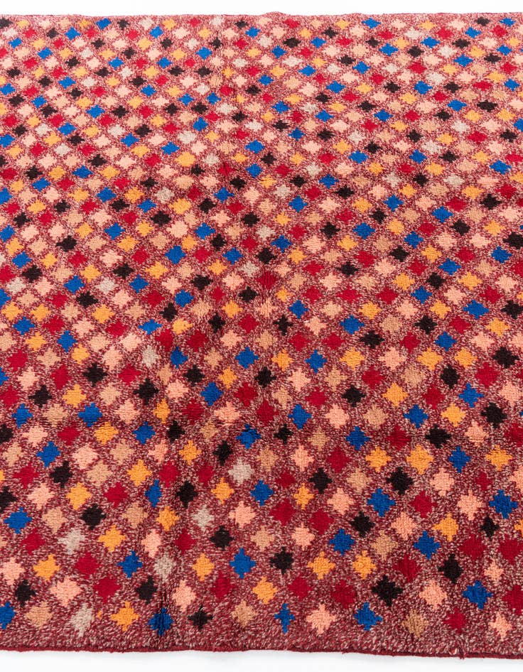 Detail image of 5' 1 x 6' 9  Hand Knotted Balouch Wool Rug