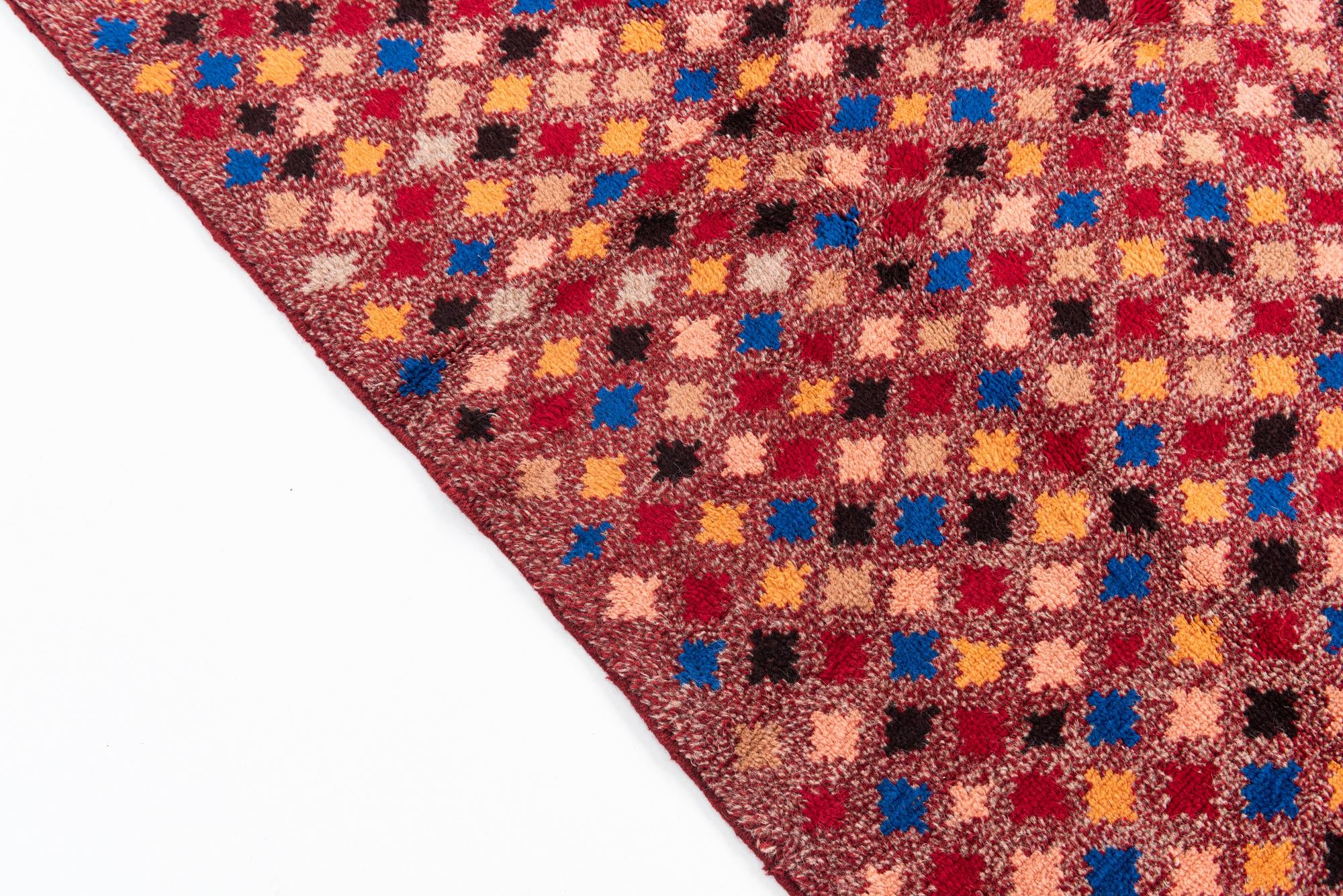 5' 1 x 6' 9 Hand Knotted Balouch Wool Rug
