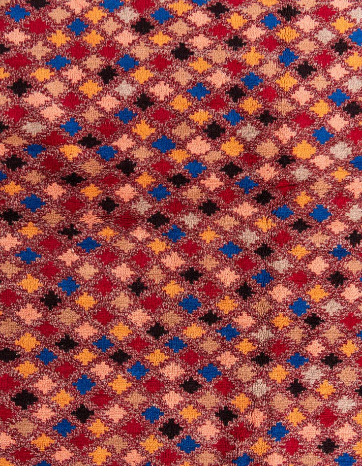 Detail image of 5' 1 x 6' 9  Hand Knotted Balouch Wool Rug