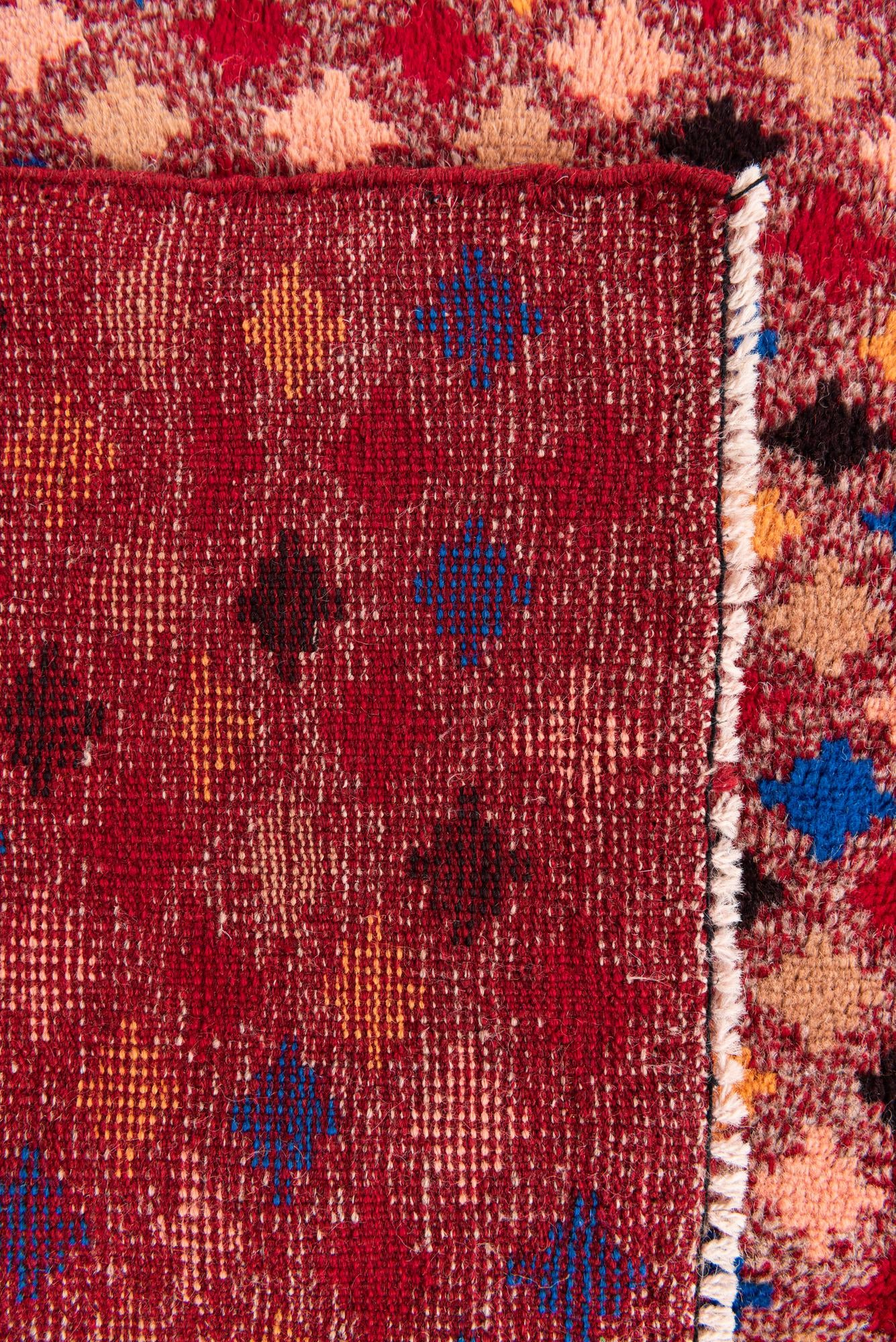5' 1 x 6' 9 Hand Knotted Balouch Wool Rug