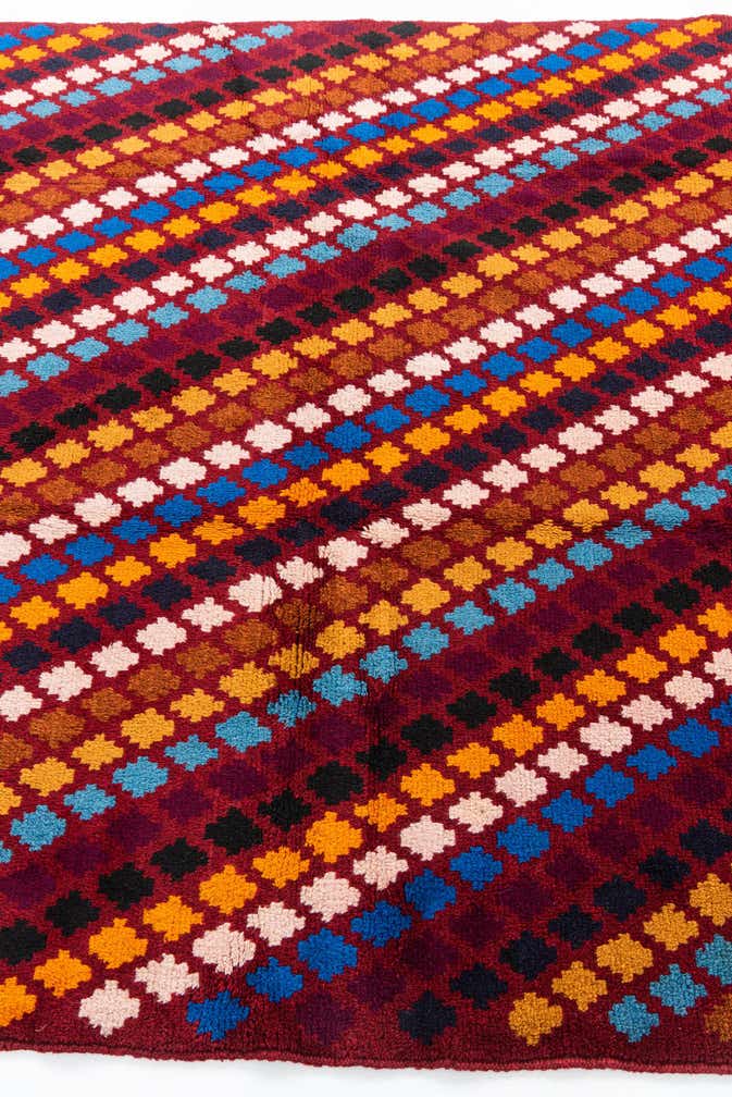 5' 3 x 6' 4 Hand Knotted Balouch Wool Rug