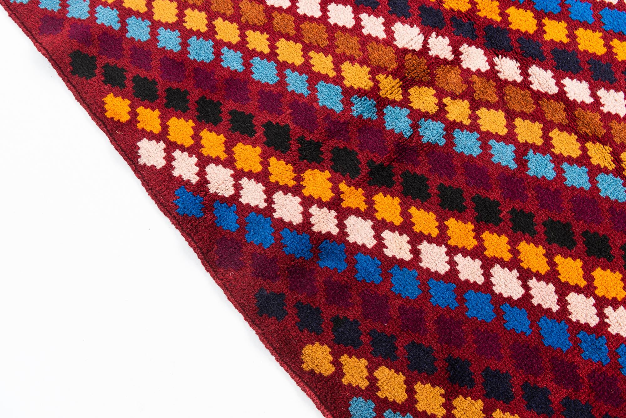 5' 3 x 6' 4 Hand Knotted Balouch Wool Rug
