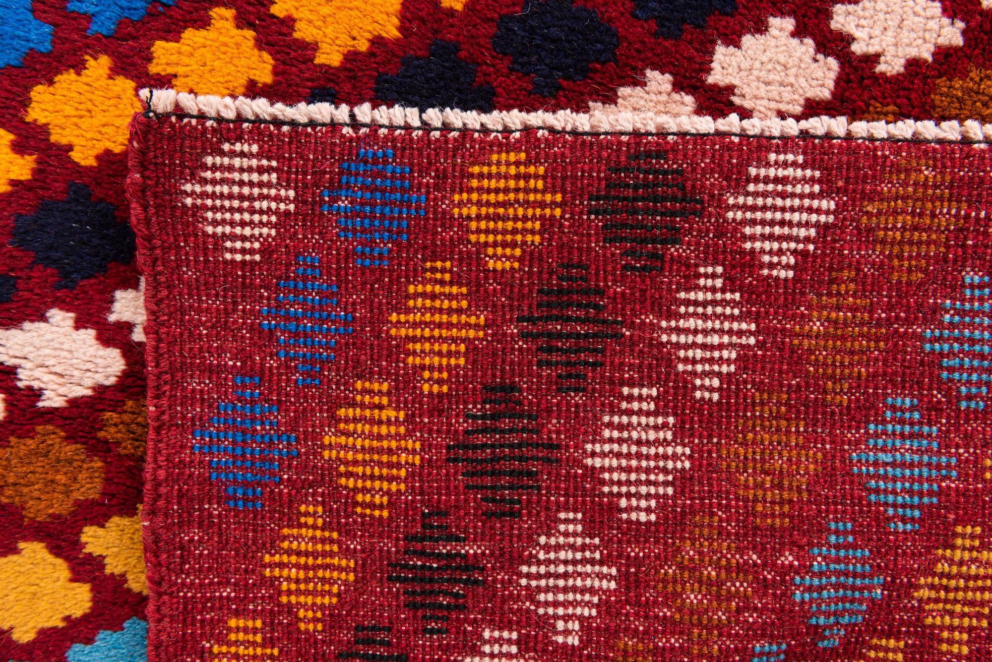 5' 3 x 6' 4 Hand Knotted Balouch Wool Rug