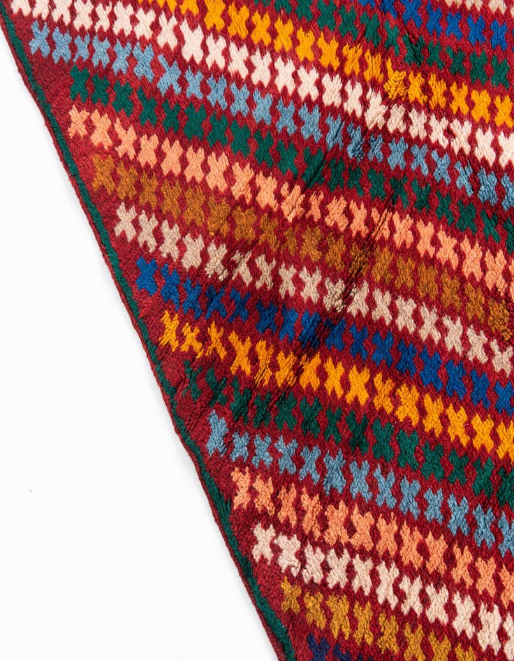 Detail image of 4' 5 x 6' 7  Hand Knotted Balouch Wool Rug