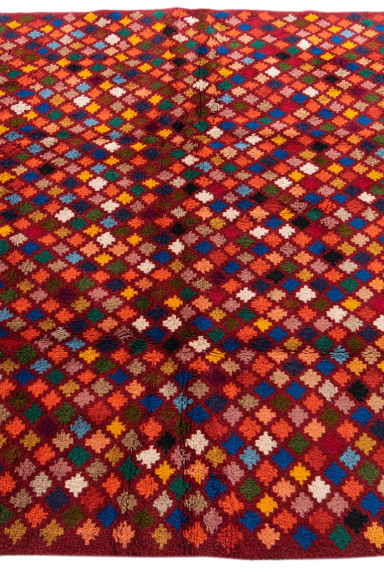 5' 2 x 6' 8 Hand Knotted Balouch Wool Rug