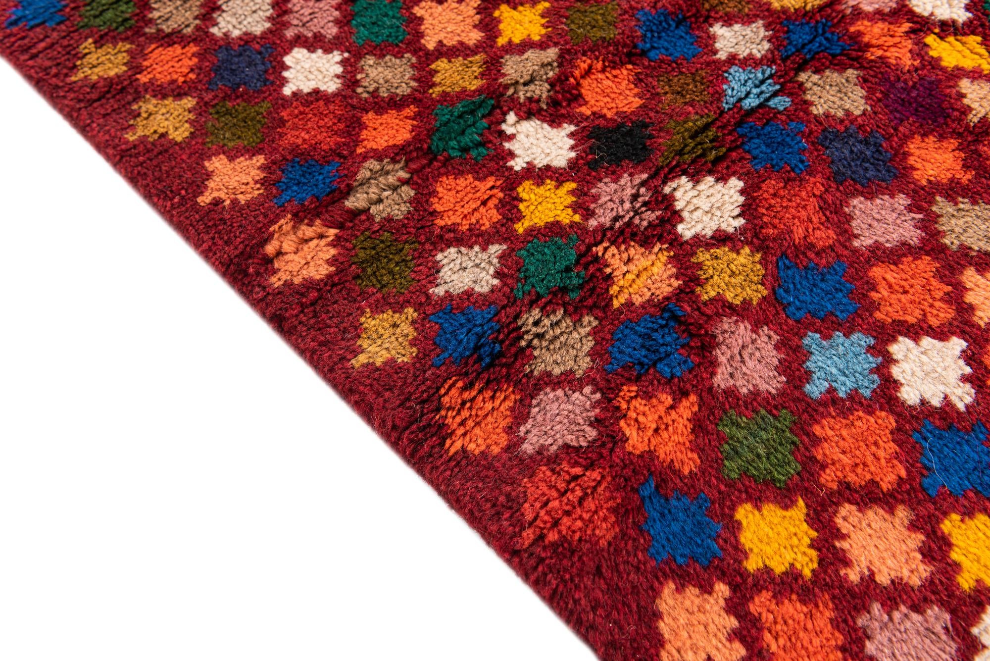 5' 2 x 6' 8 Hand Knotted Balouch Wool Rug