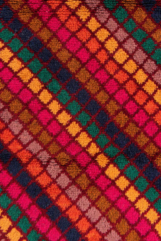 3' x 4' 6 Hand Knotted Balouch Wool Rug