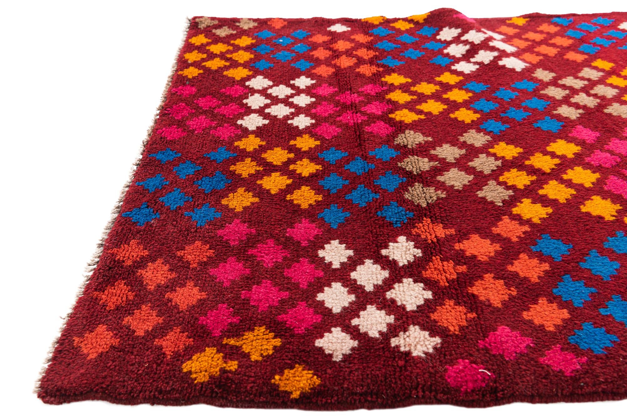 3' 1 x 4' 7 Hand Knotted Balouch Wool Rug