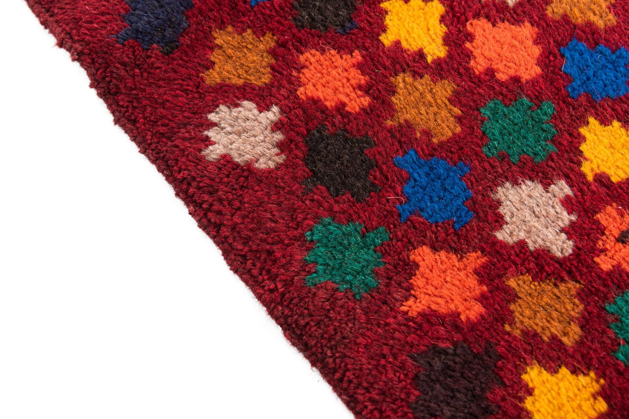 2' 10 x 4' 6 Hand Knotted Balouch Wool Rug
