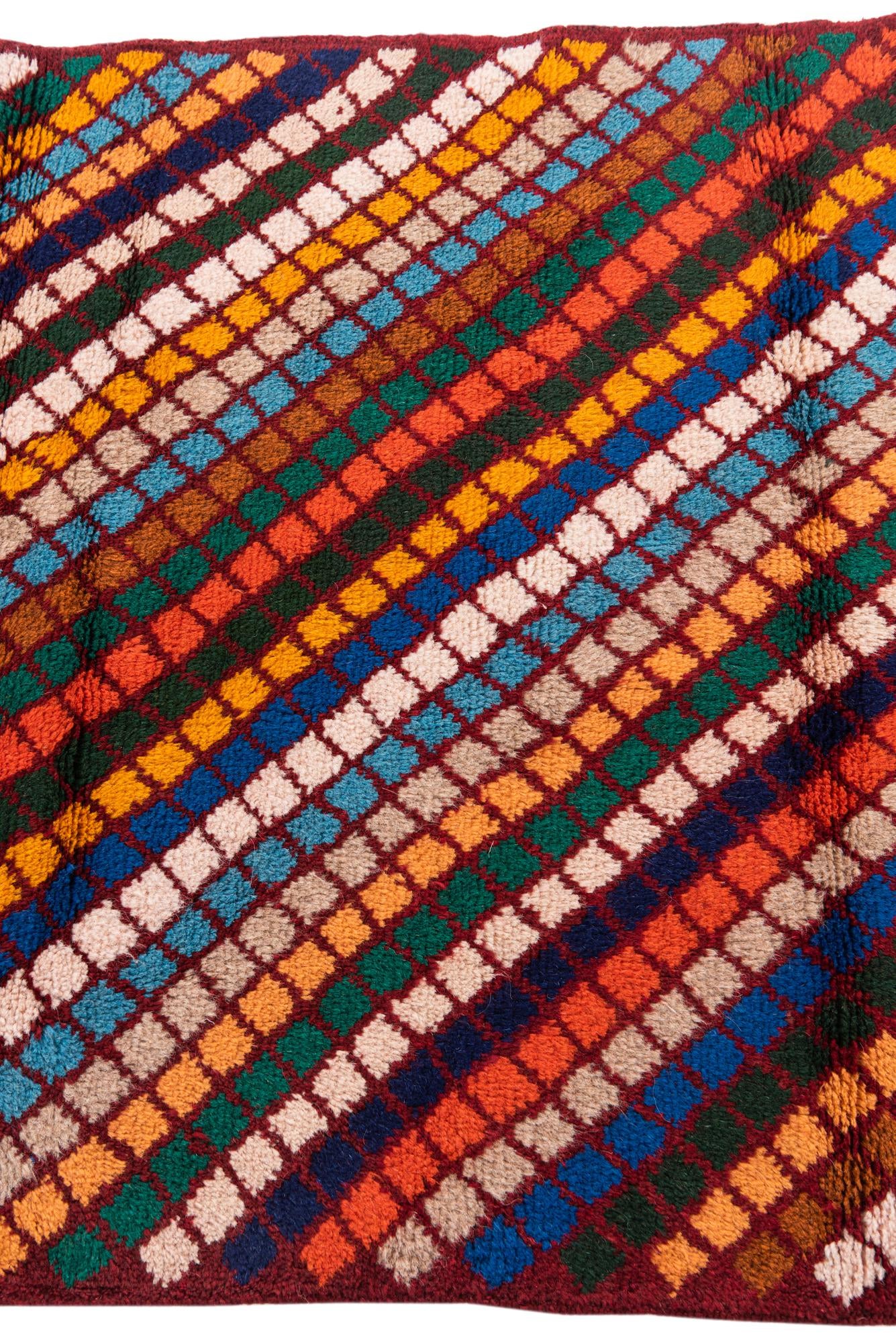 2' 10 x 4' 5 Hand Knotted Balouch Wool Rug