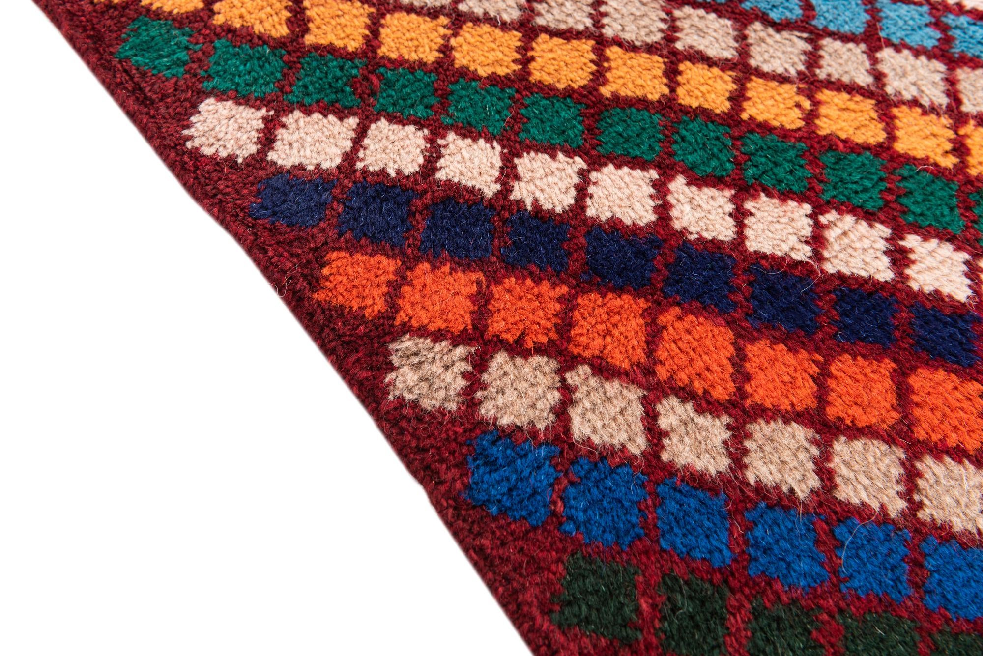 2' 10 x 4' 5 Hand Knotted Balouch Wool Rug