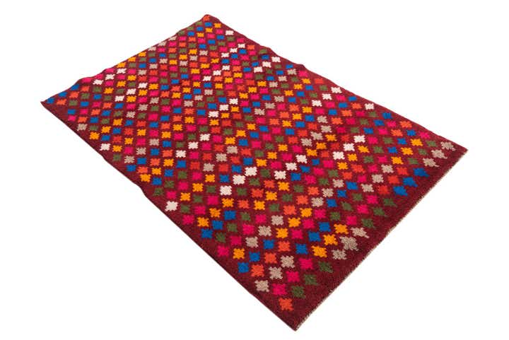 3' x 4' 7 Hand Knotted Balouch Wool Rug
