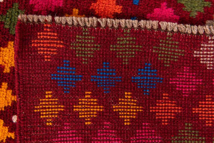 3' x 4' 7 Hand Knotted Balouch Wool Rug