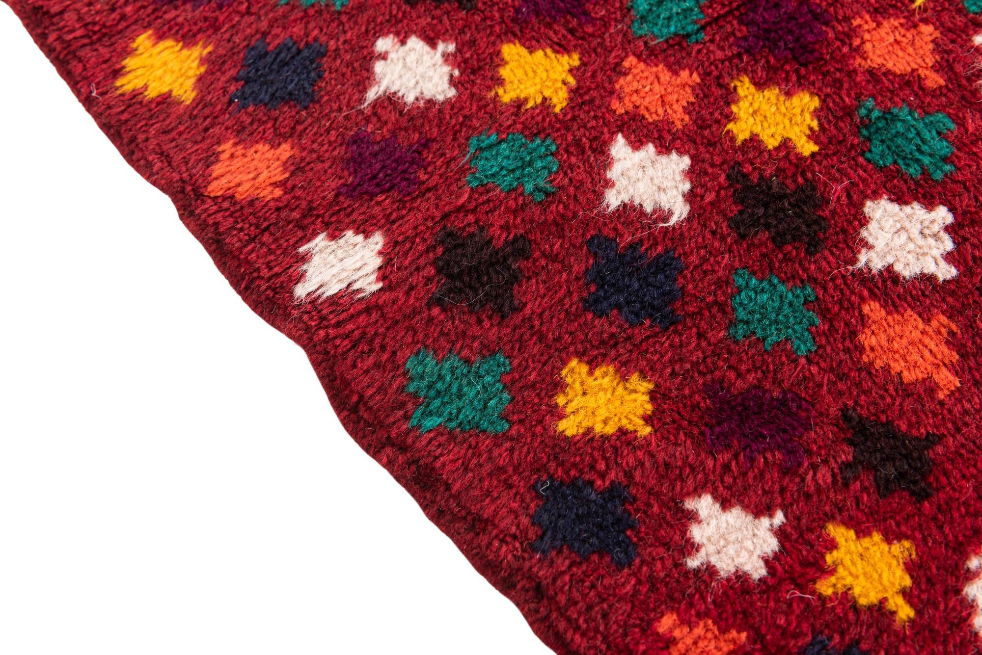 3' x 4' 6 Hand Knotted Balouch Wool Rug