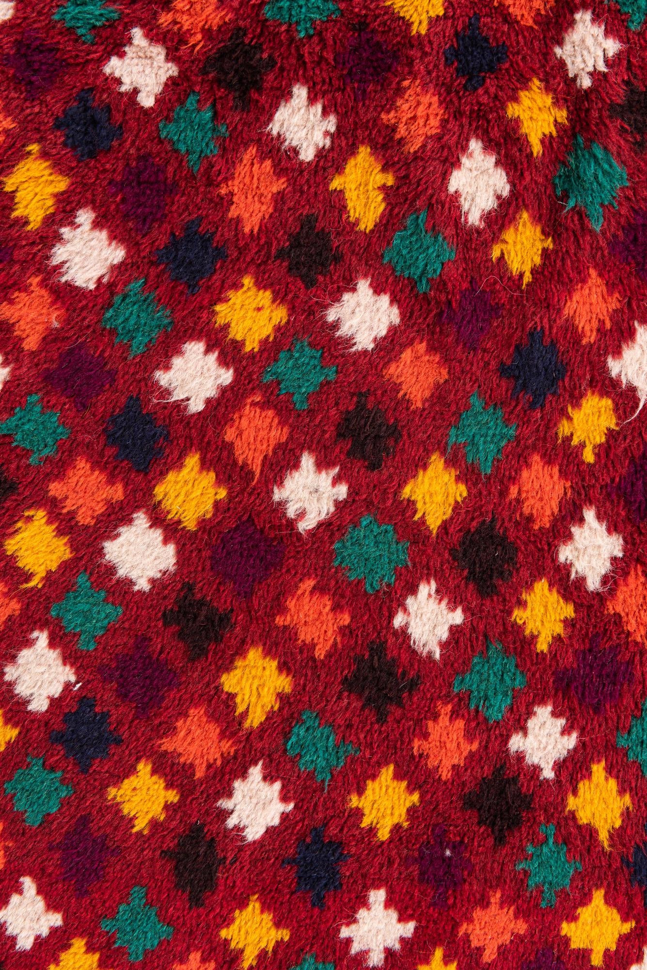 3' x 4' 6 Hand Knotted Balouch Wool Rug