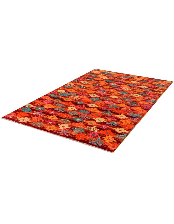 3' 3 x 5' 4 Hand Knotted Balouch Wool Rug