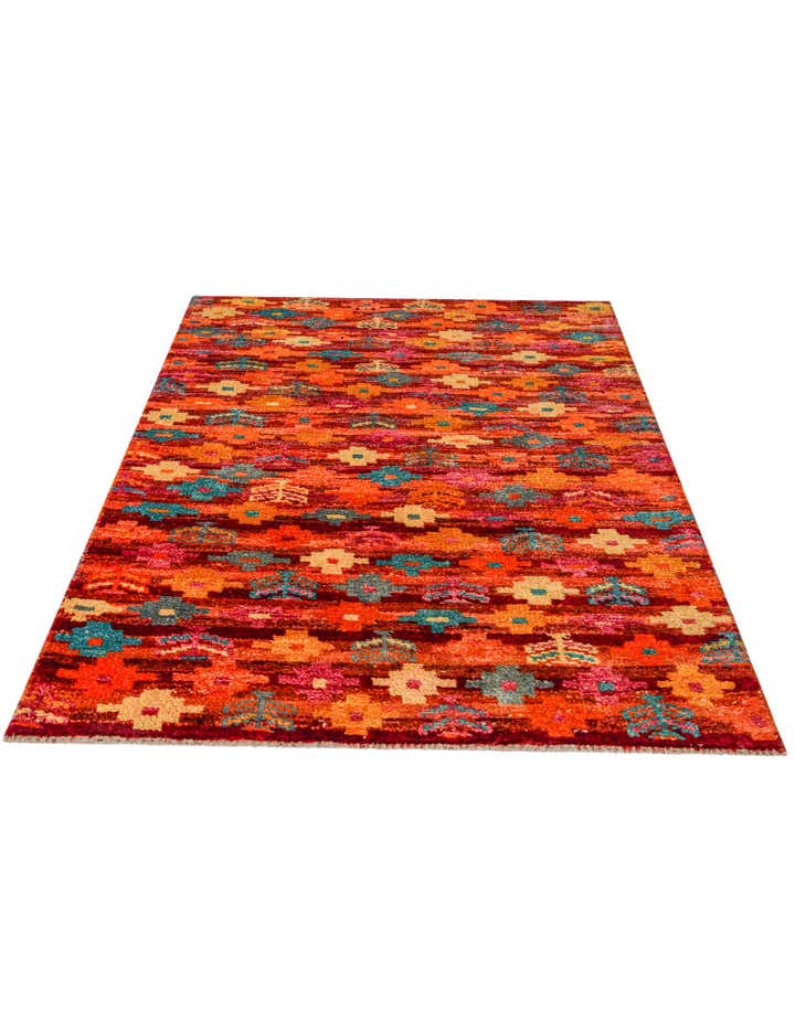 3' 3 x 5' 4 Hand Knotted Balouch Wool Rug