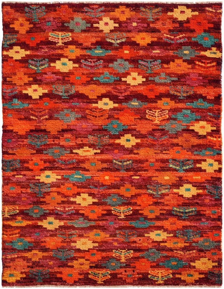 Detail image of 3' 3 x 5' 4 Hand Knotted Balouch Wool Rug
