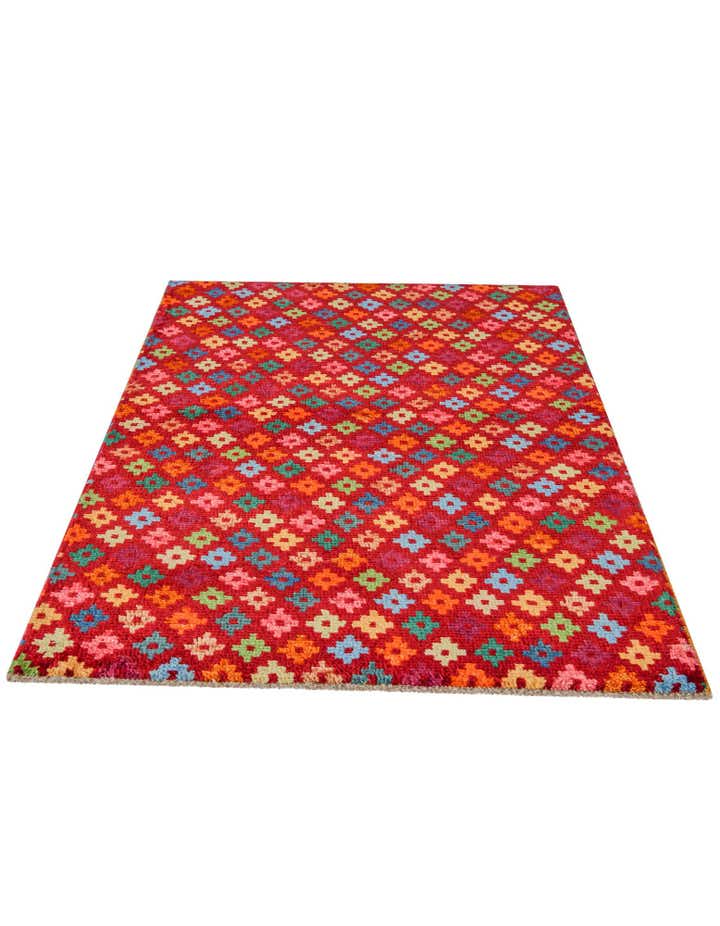 3' 3 x 5' Hand Knotted Balouch Wool Rug