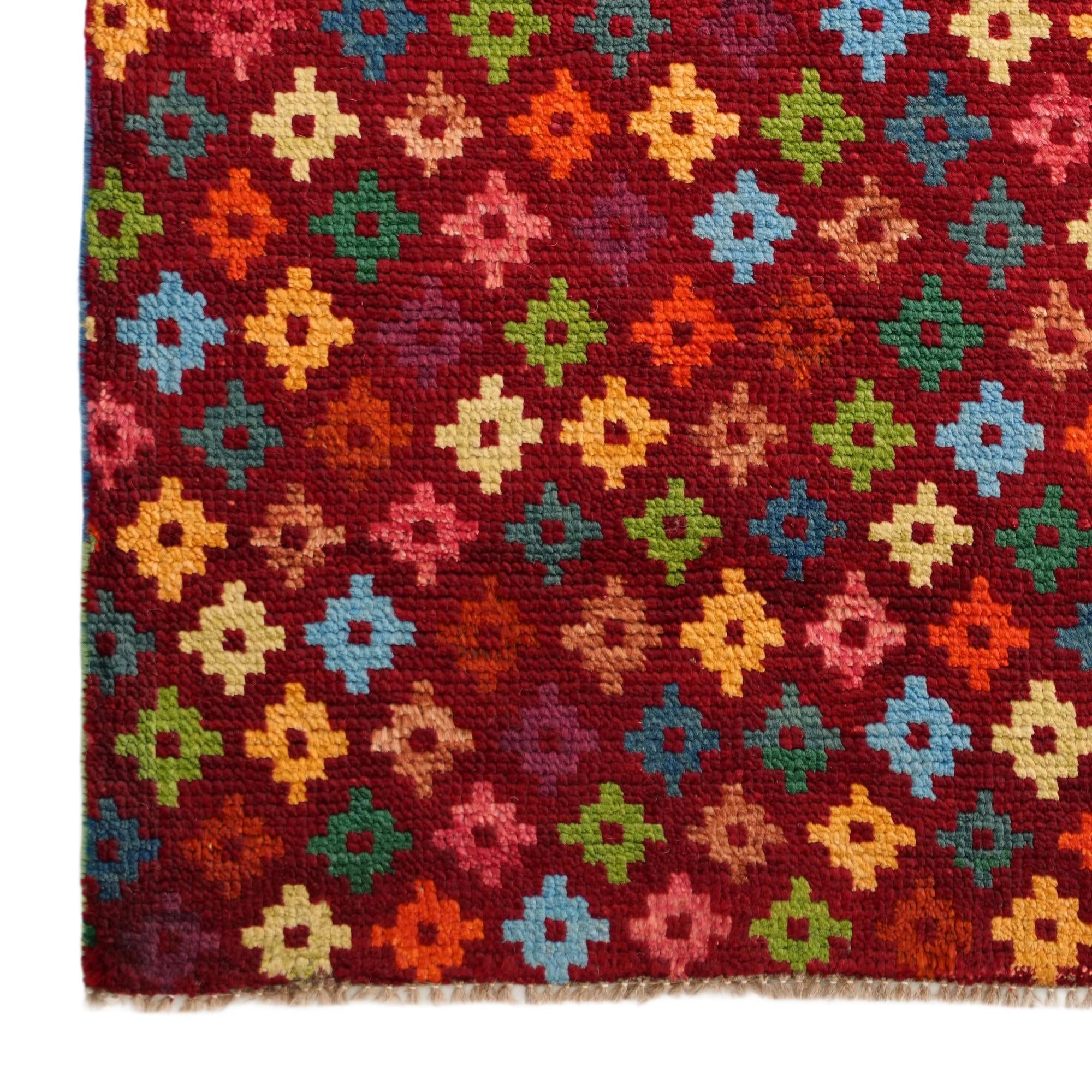 3' 3 x 5' Hand Knotted Balouch Wool Rug