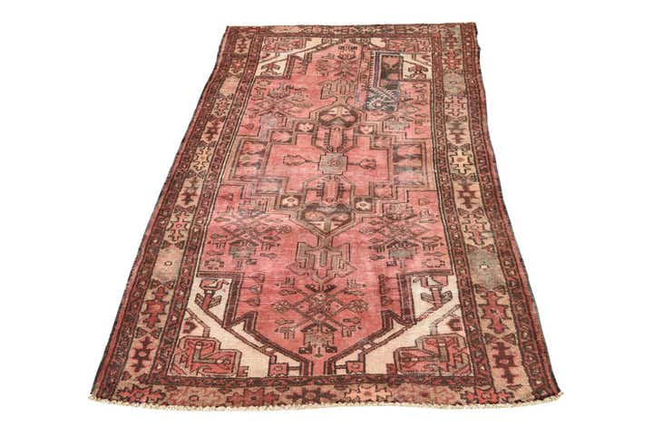 3' 3 x 5' 8 Hand Knotted Balouch Persian Wool Rug