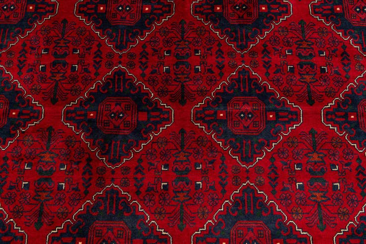 Detail image of 8' 2 x 11' 4 Hand Knotted Balouch Wool Rug