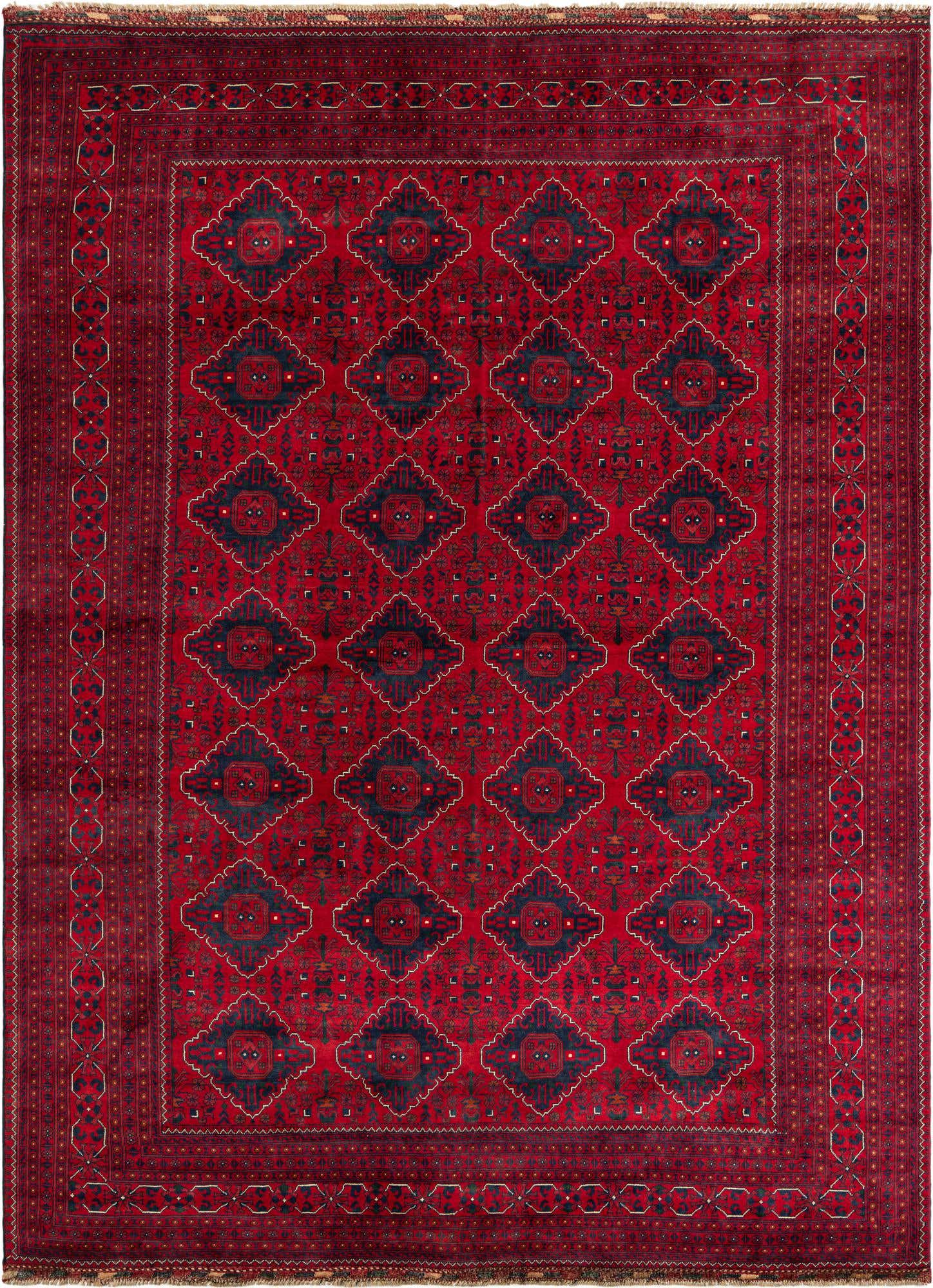 8' 2 x 11' 4 Hand Knotted Balouch Wool Rug
