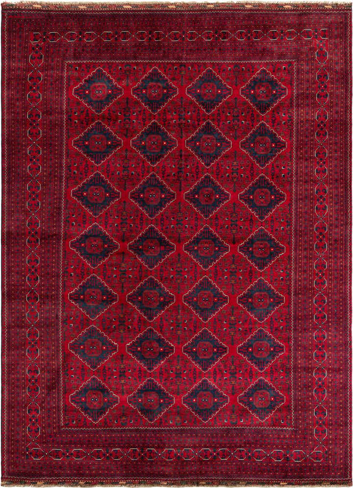 8' 2 x 11' 4 Hand Knotted Balouch Wool Rug