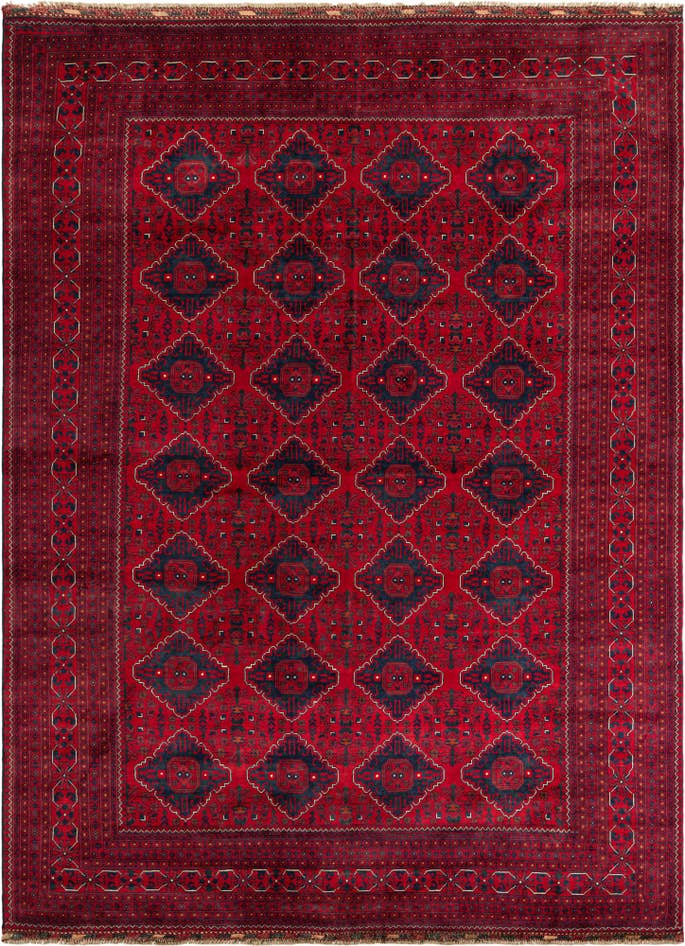 Detail image of 8' 2 x 11' 4 Hand Knotted Balouch Wool Rug