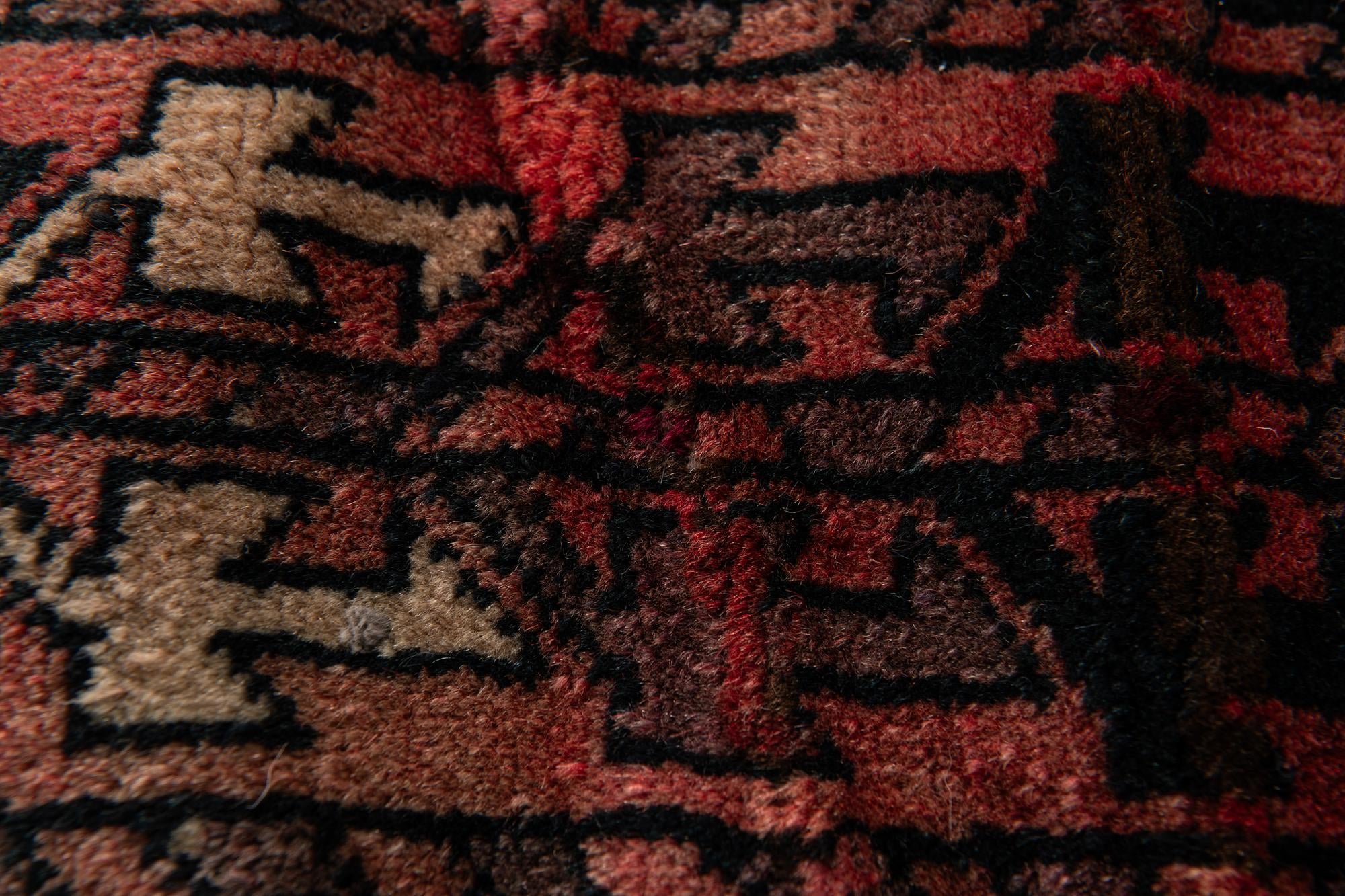 3' 9 x 5' 7 Hand Knotted Balouch Wool Rug