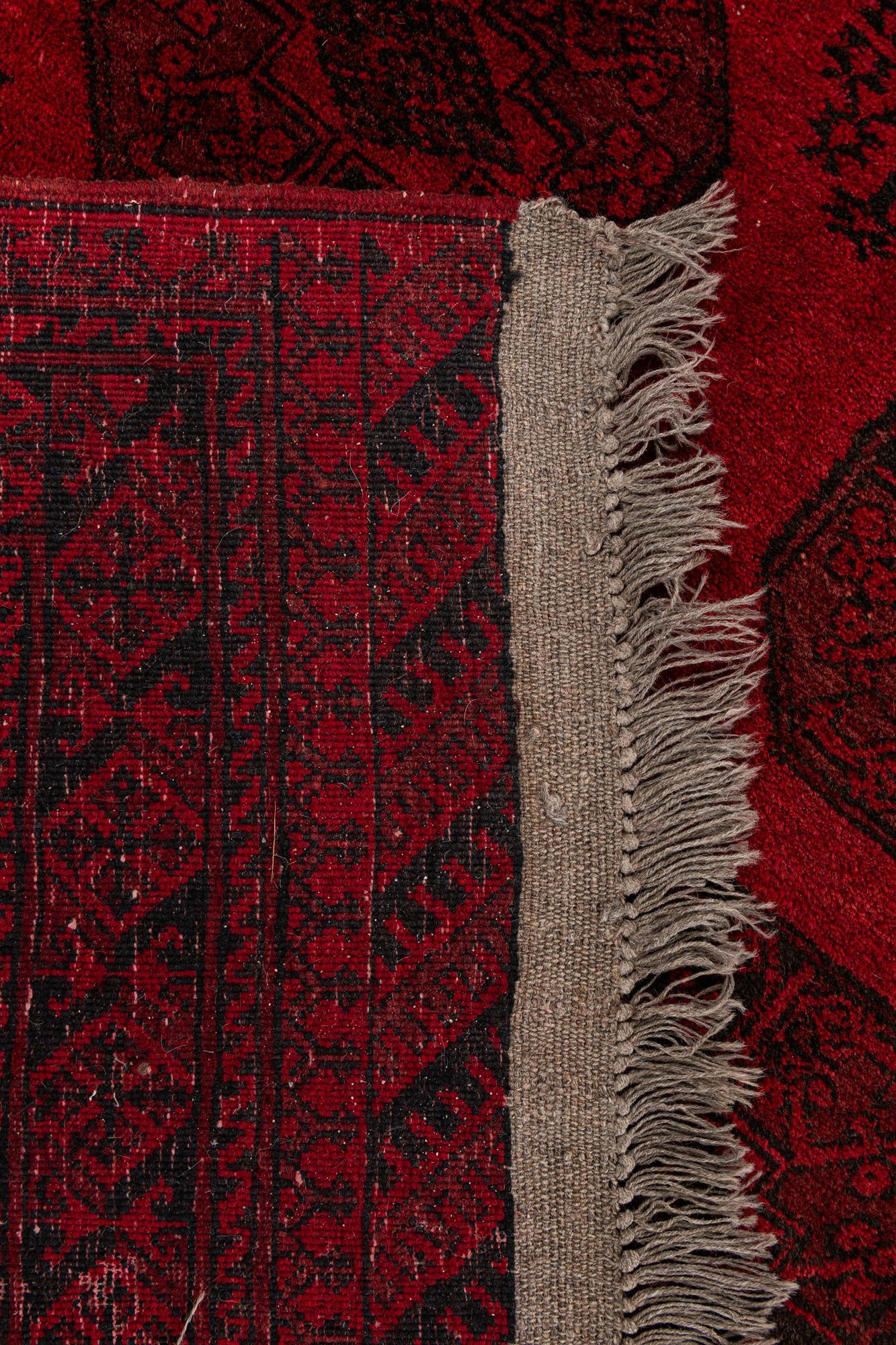 6' 7 x 9' 8 Hand Knotted Balouch Persian Wool Rug
