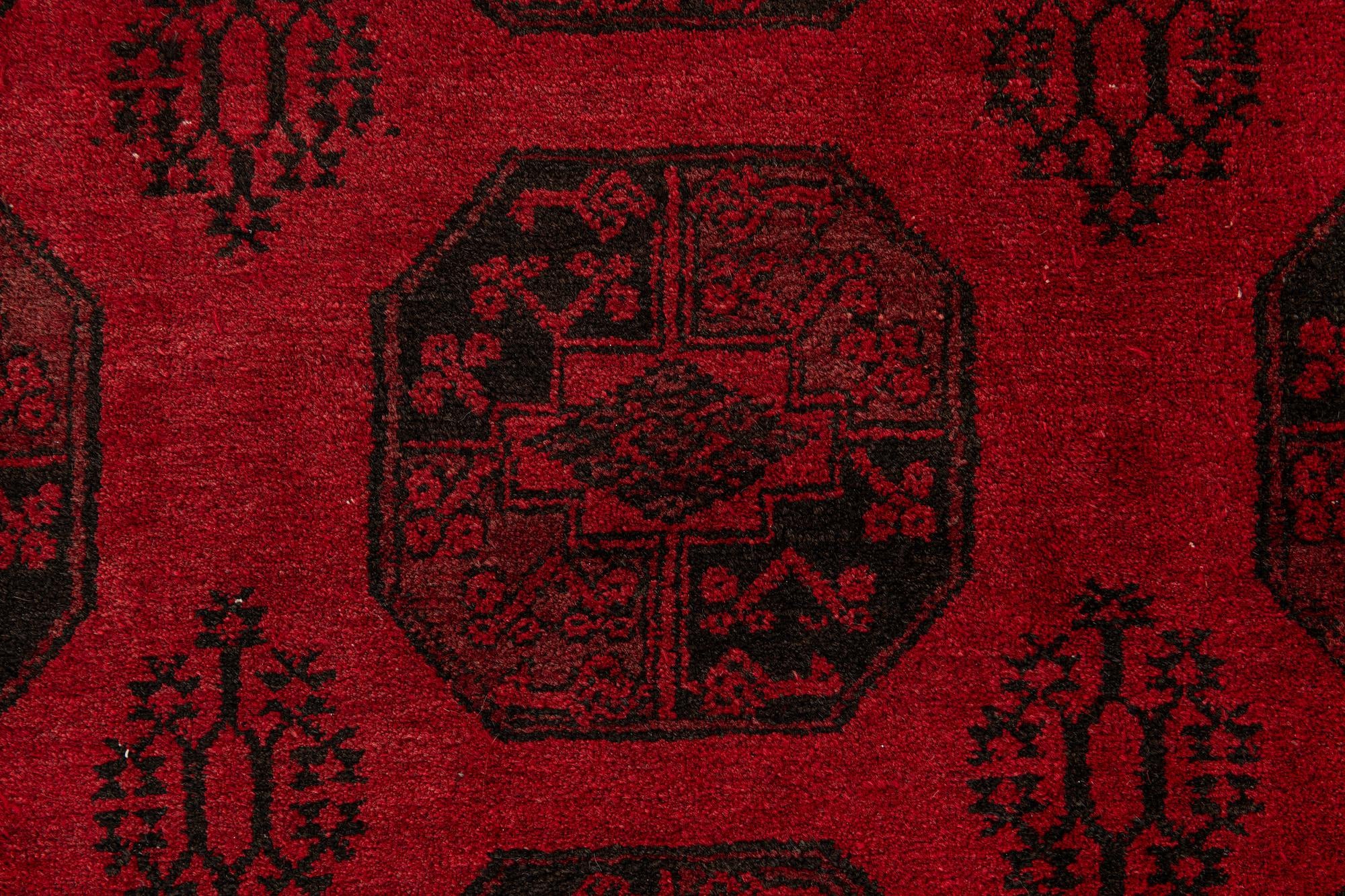 6' 7 x 9' 8 Hand Knotted Balouch Persian Wool Rug