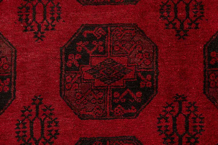 6' 7 x 9' 8 Hand Knotted Balouch Persian Wool Rug