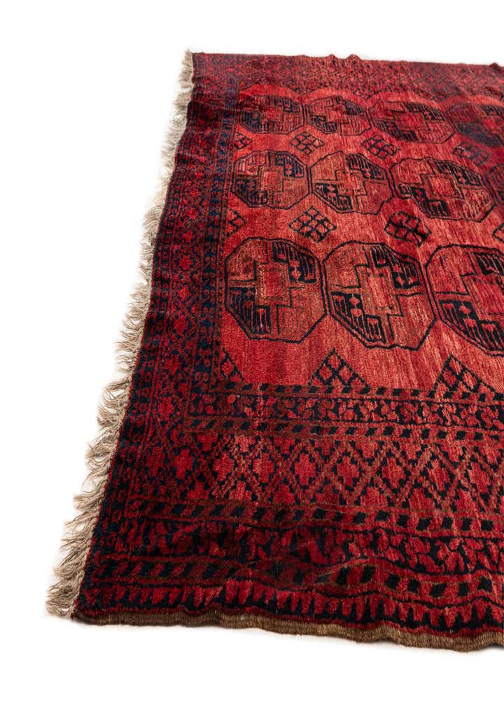8' x 9' 4 Hand Knotted Balouch Persian Wool Rug