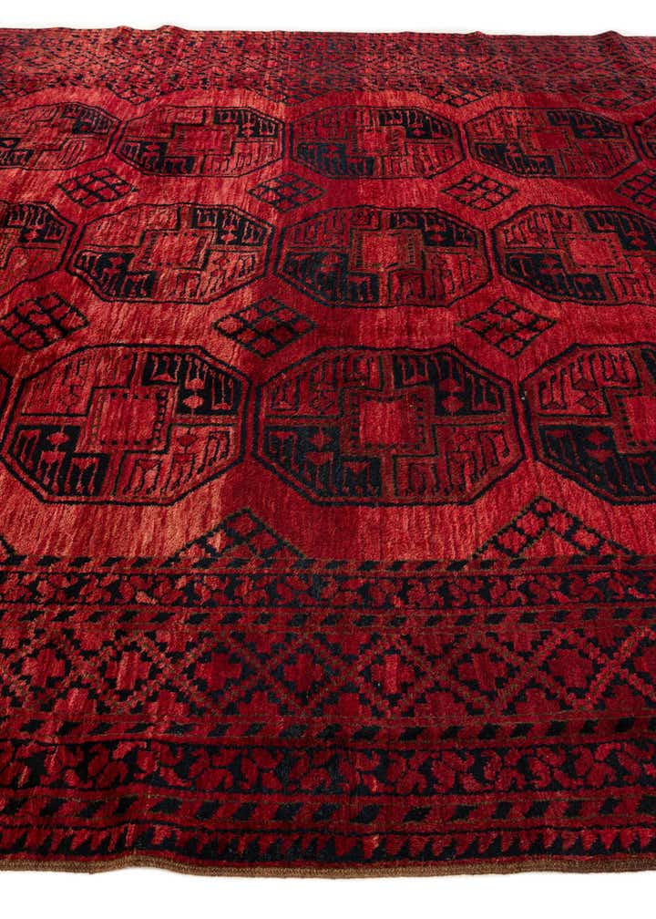8' x 9' 4 Hand Knotted Balouch Persian Wool Rug