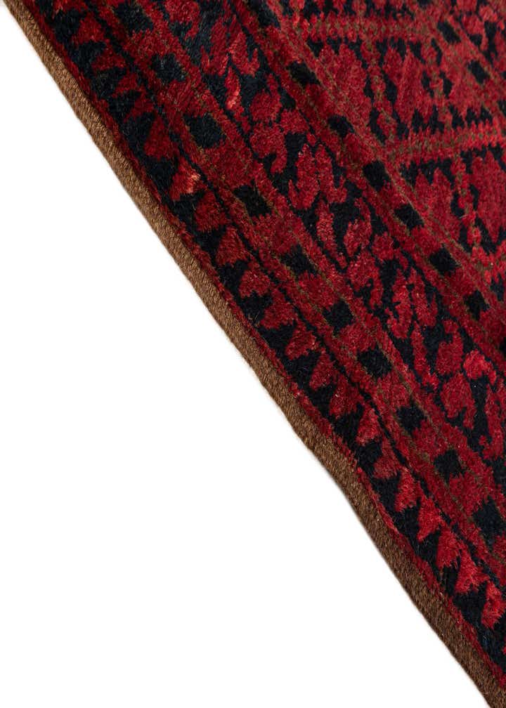 8' x 9' 4 Hand Knotted Balouch Persian Wool Rug