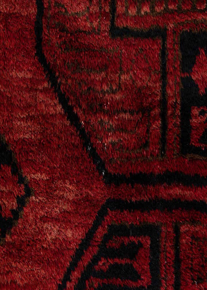 8' x 9' 4 Hand Knotted Balouch Persian Wool Rug