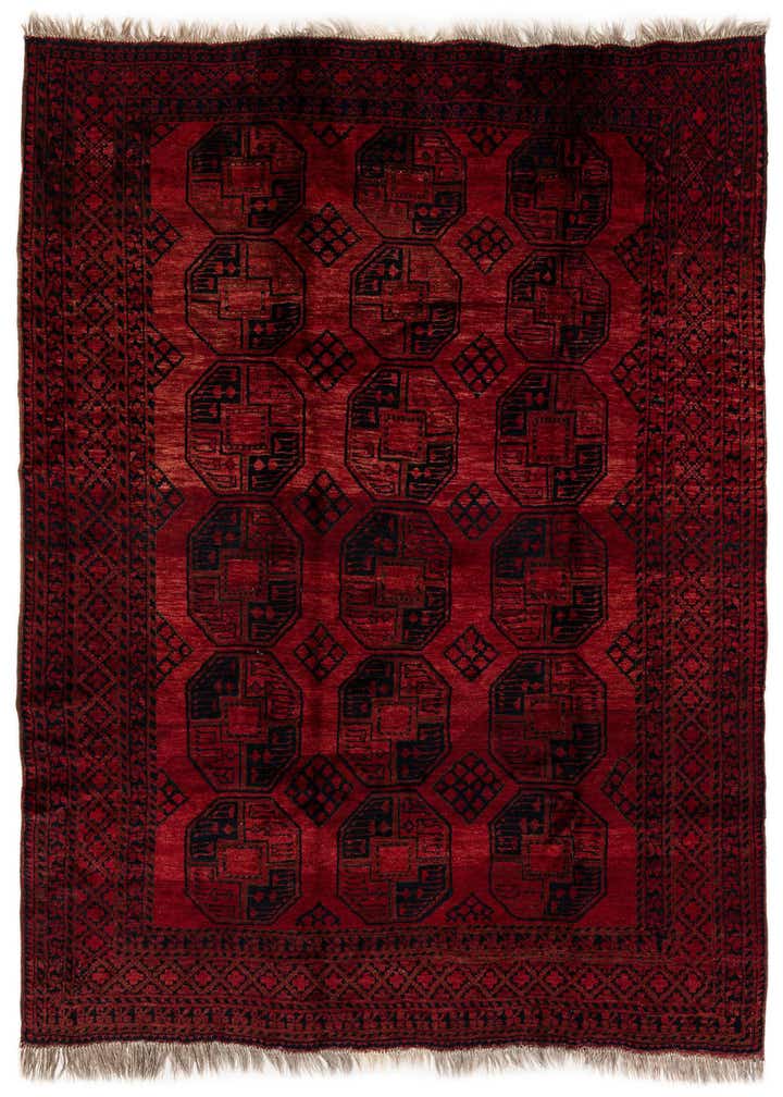 8' x 9' 4 Hand Knotted Balouch Persian Wool Rug
