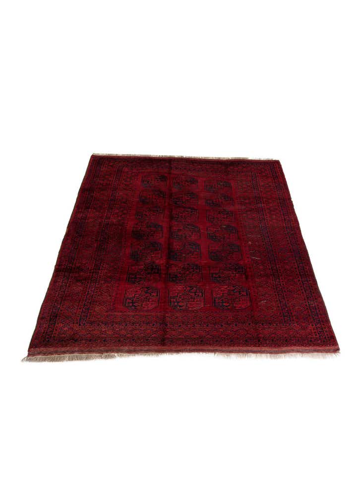 9' 1 x 11' 2 Hand Knotted Balouch Persian Wool Rug