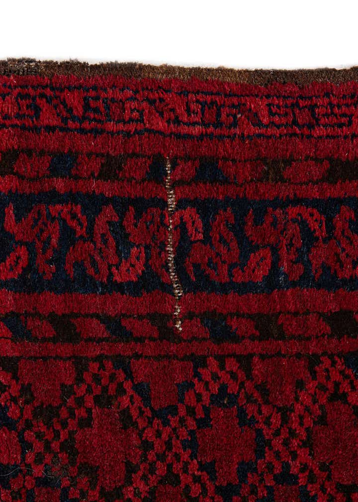 9' 1 x 11' 2 Hand Knotted Balouch Persian Wool Rug