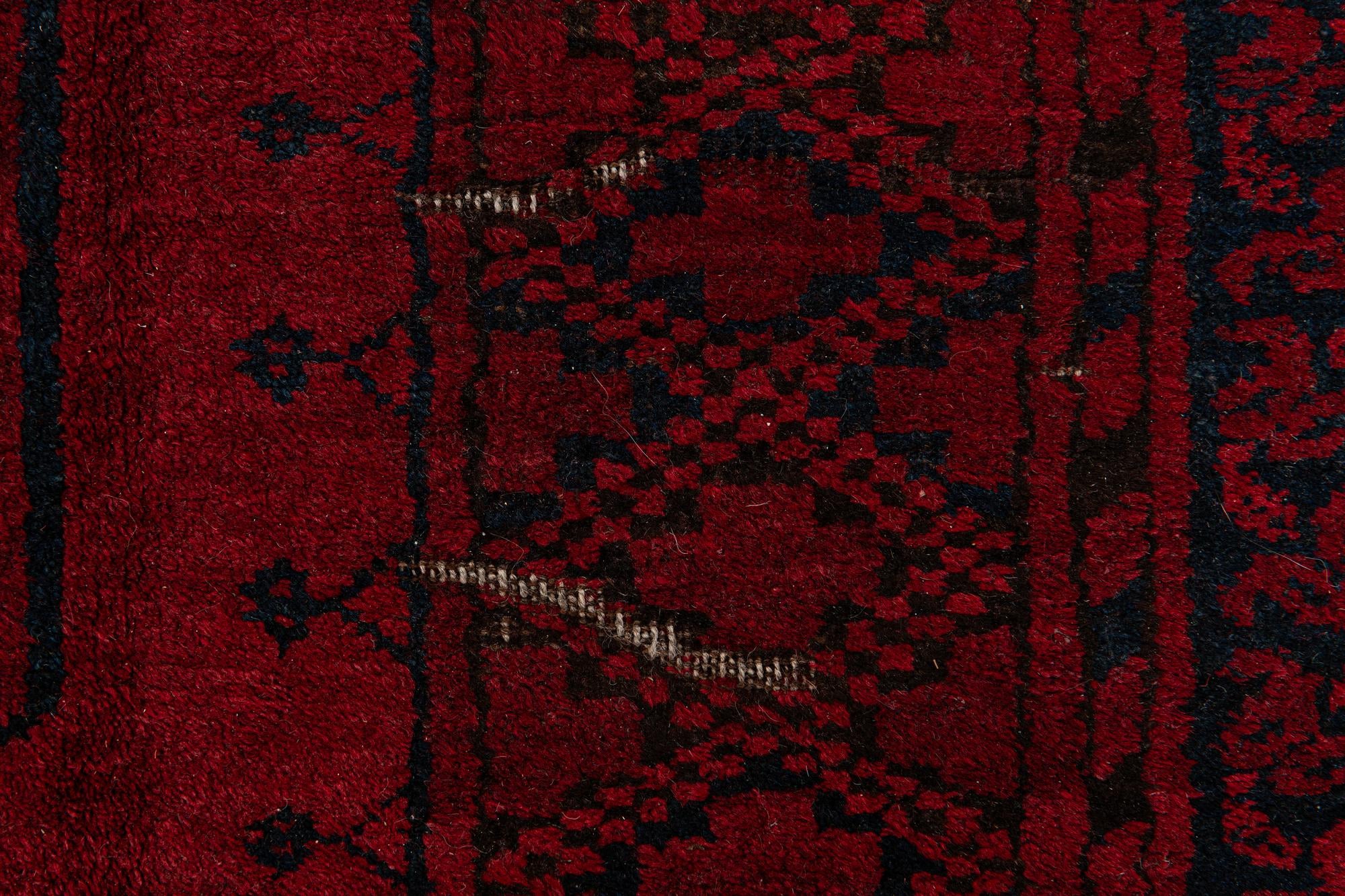 9' 1 x 11' 2 Hand Knotted Balouch Persian Wool Rug
