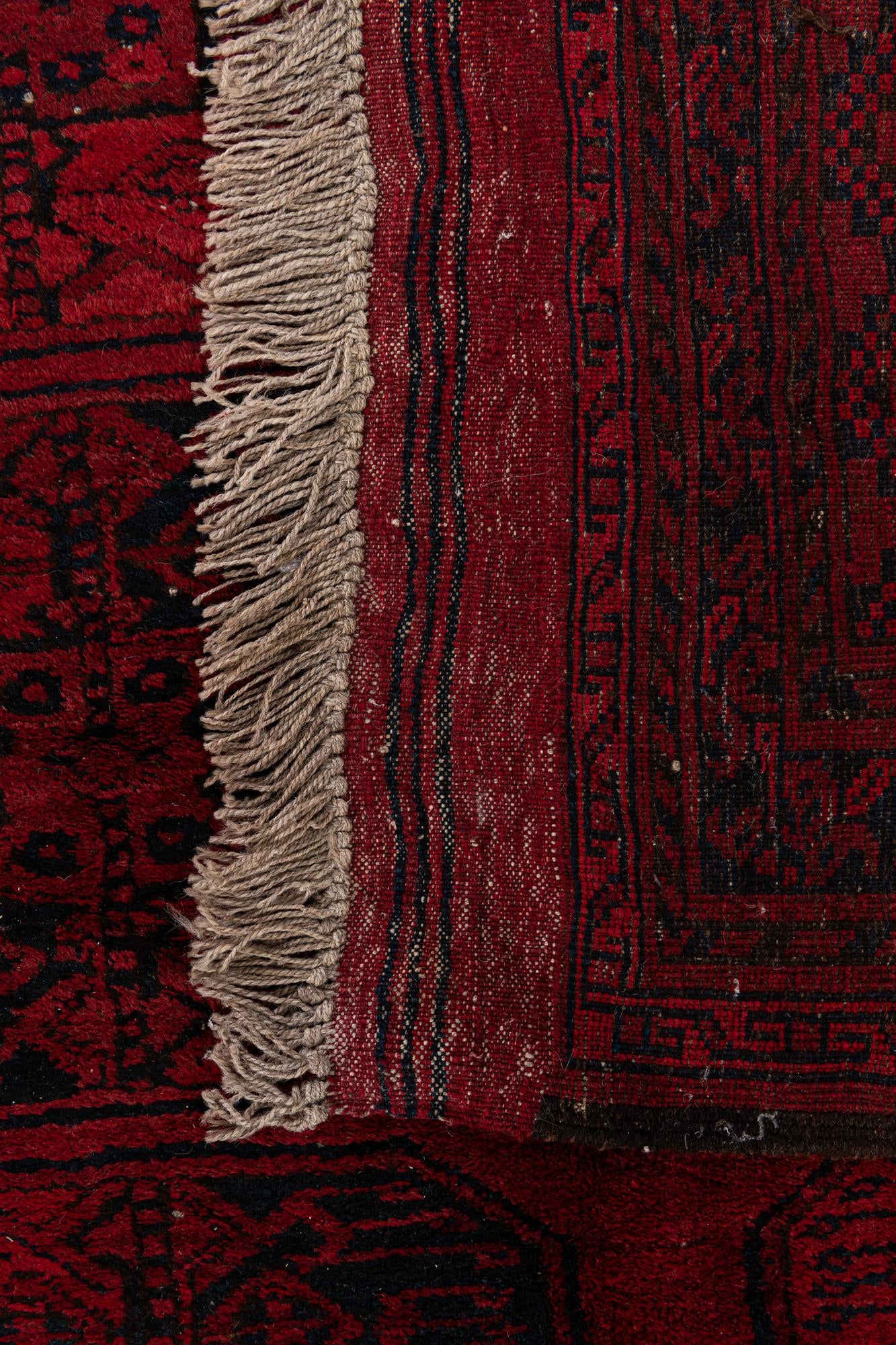 9' 1 x 11' 2 Hand Knotted Balouch Persian Wool Rug