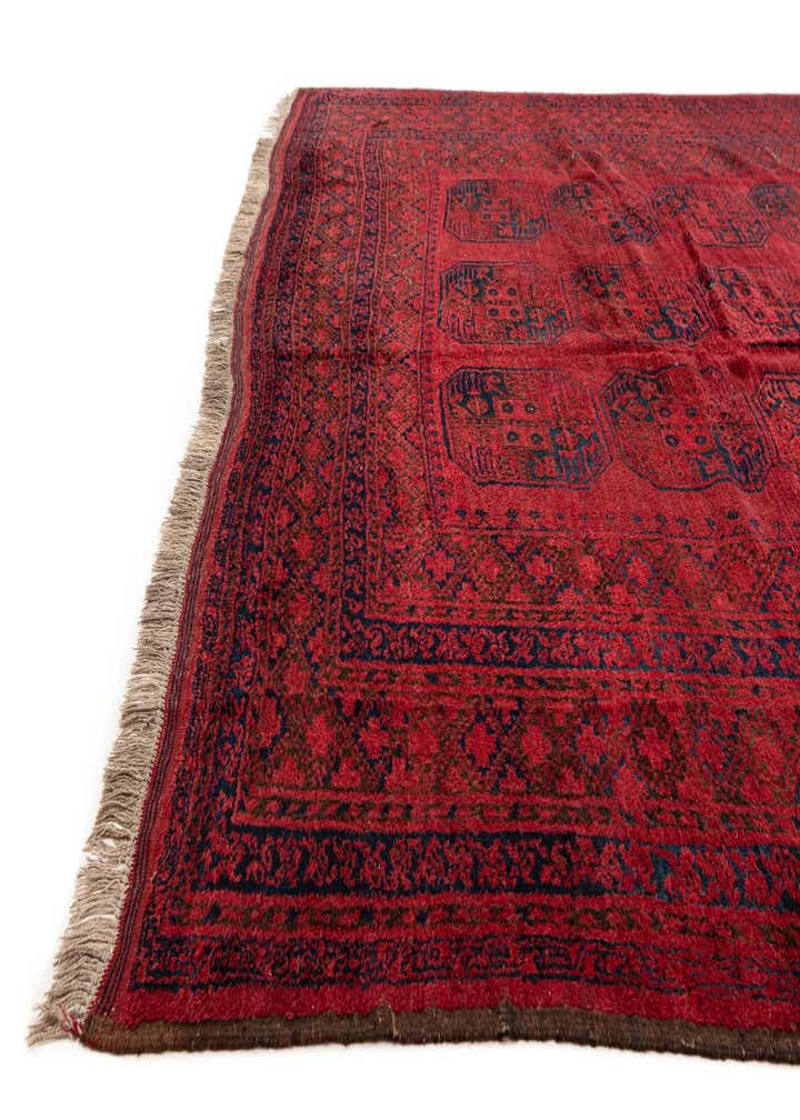 9' 1 x 11' 2 Hand Knotted Balouch Persian Wool Rug