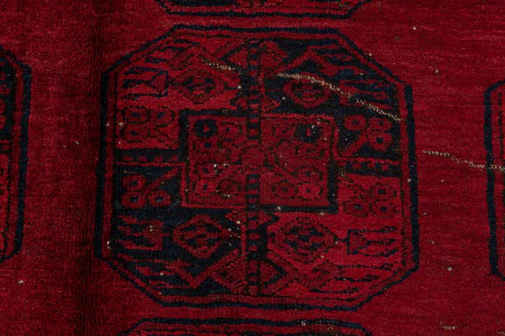 9' 1 x 11' 2 Hand Knotted Balouch Persian Wool Rug