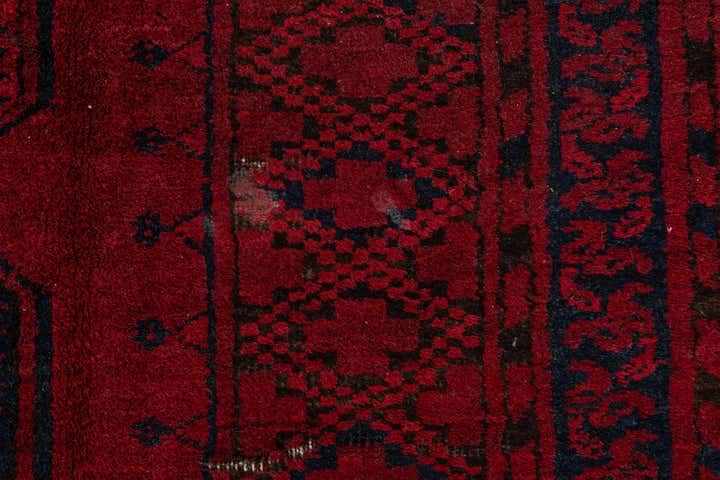 9' 1 x 11' 2 Hand Knotted Balouch Persian Wool Rug