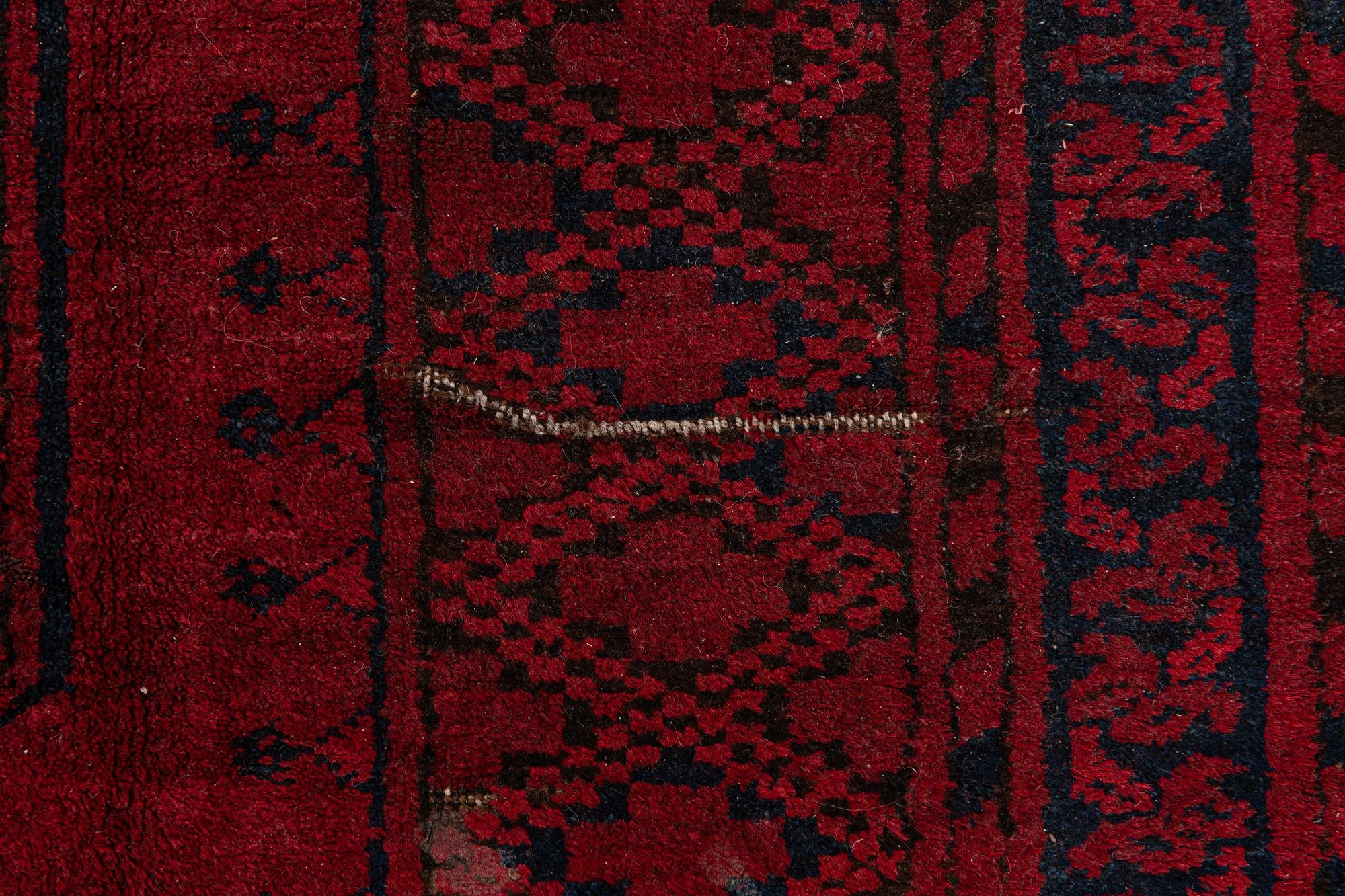 9' 1 x 11' 2 Hand Knotted Balouch Persian Wool Rug