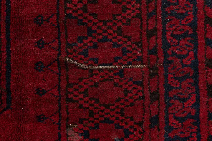 9' 1 x 11' 2 Hand Knotted Balouch Persian Wool Rug