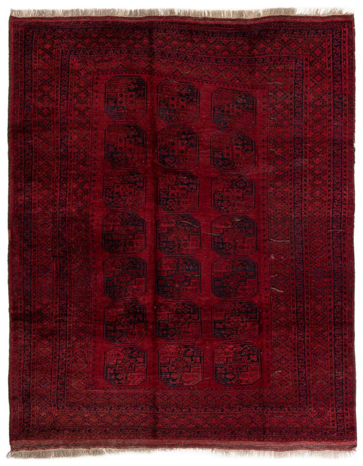 Detail image of 9' 1 x 11' 2 Hand Knotted Balouch Persian Wool Rug