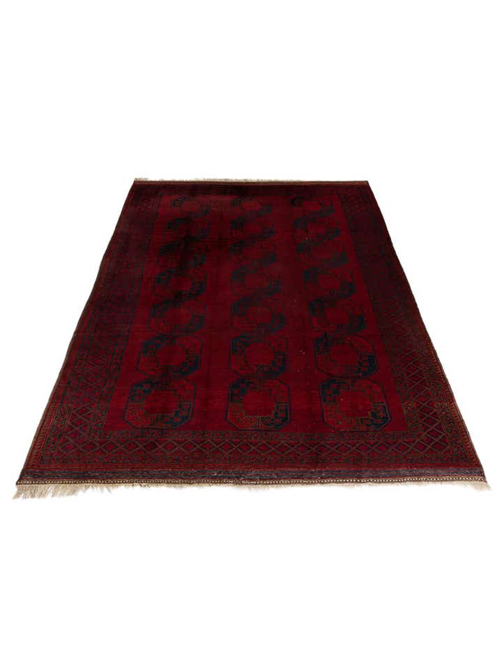 7' 11 x 11' 2 Hand Knotted Balouch Persian Wool Rug